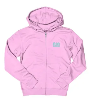 Airblaster Kids' Team Full Zip Hoodie Light Pink 2024