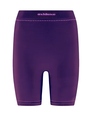 Ashluxe Female Active Biker Shorts - Purple