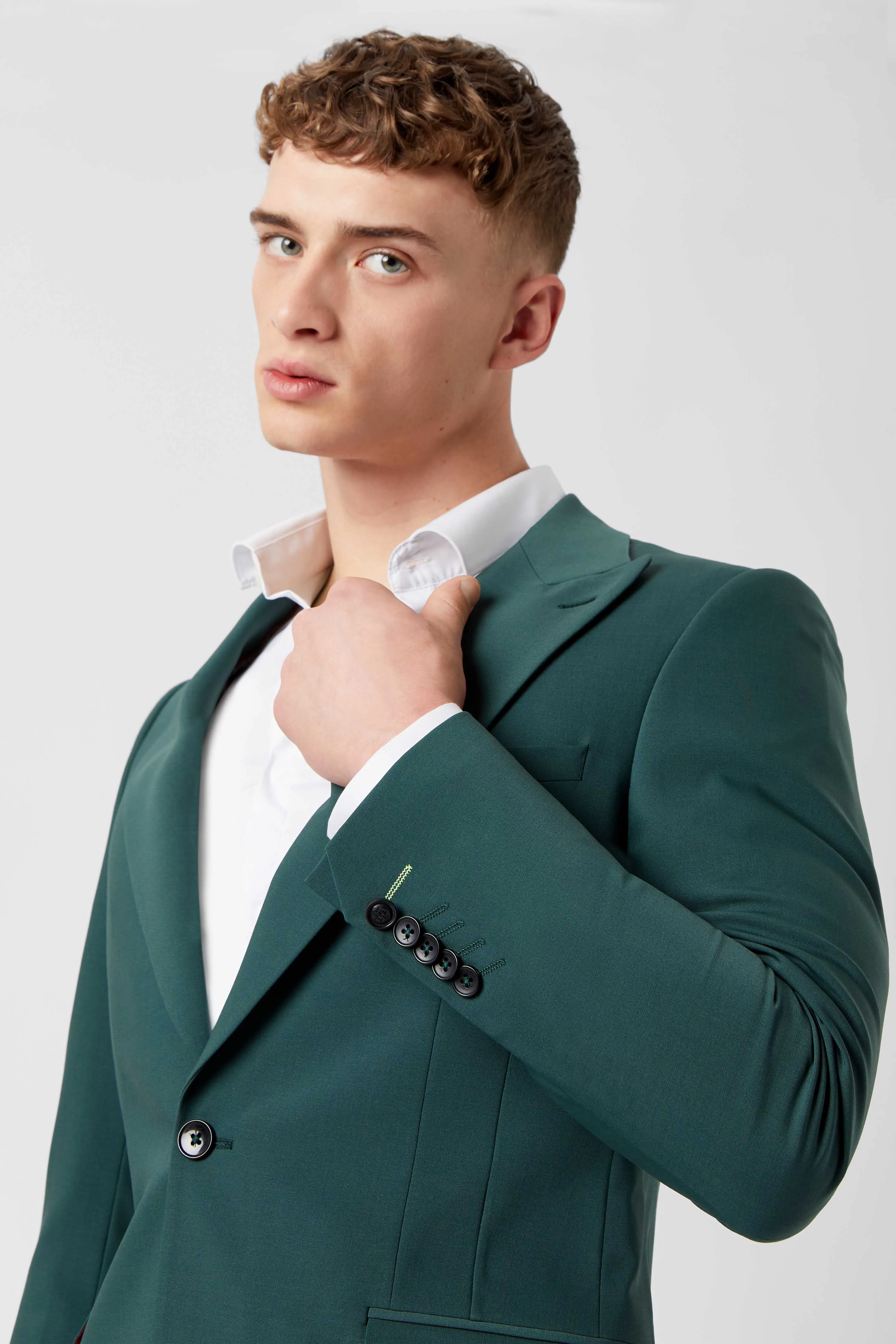 Buscot Slim Fit Forest Green Suit