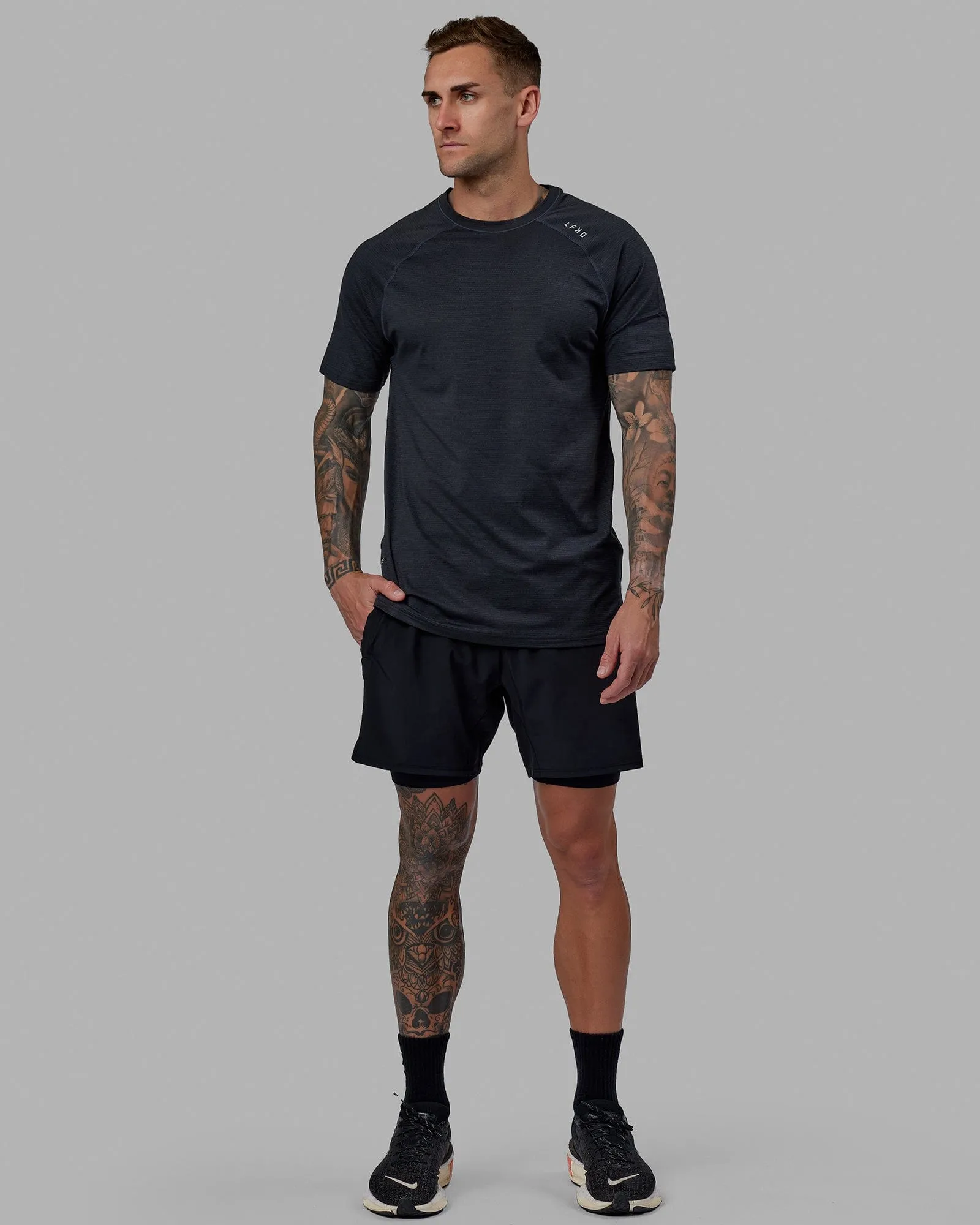 Challenger 6" Lined Performance Shorts - Black