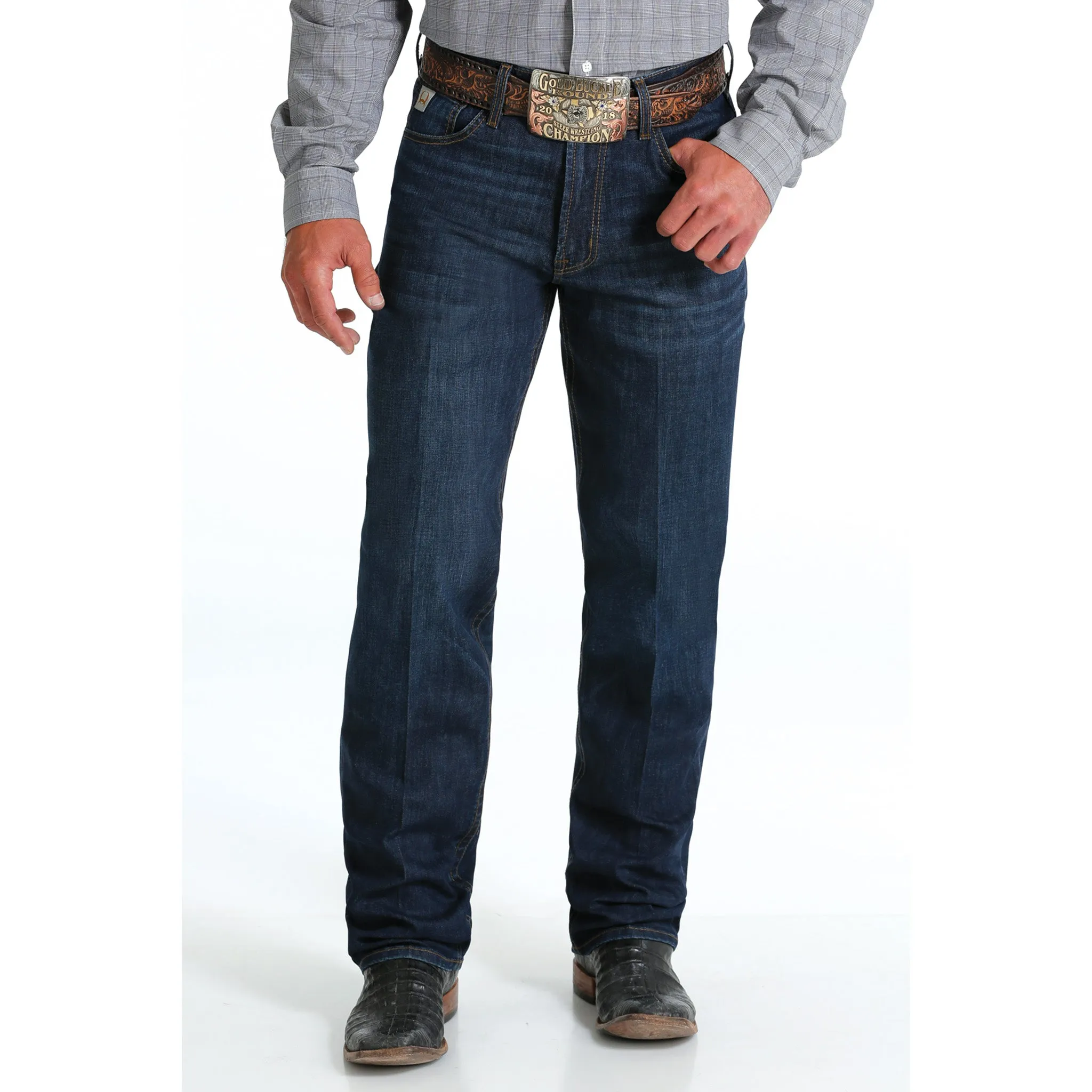 Cinch Men's Black Label Rinse Jeans