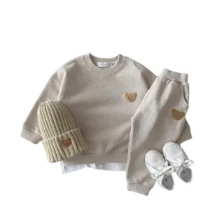 Cozy Bear Sweatshirt Set