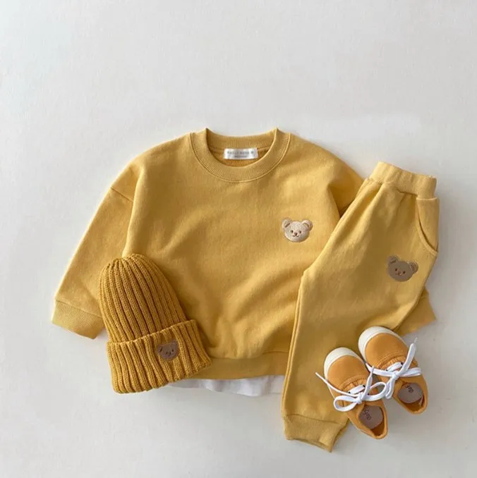 Cozy Bear Sweatshirt Set