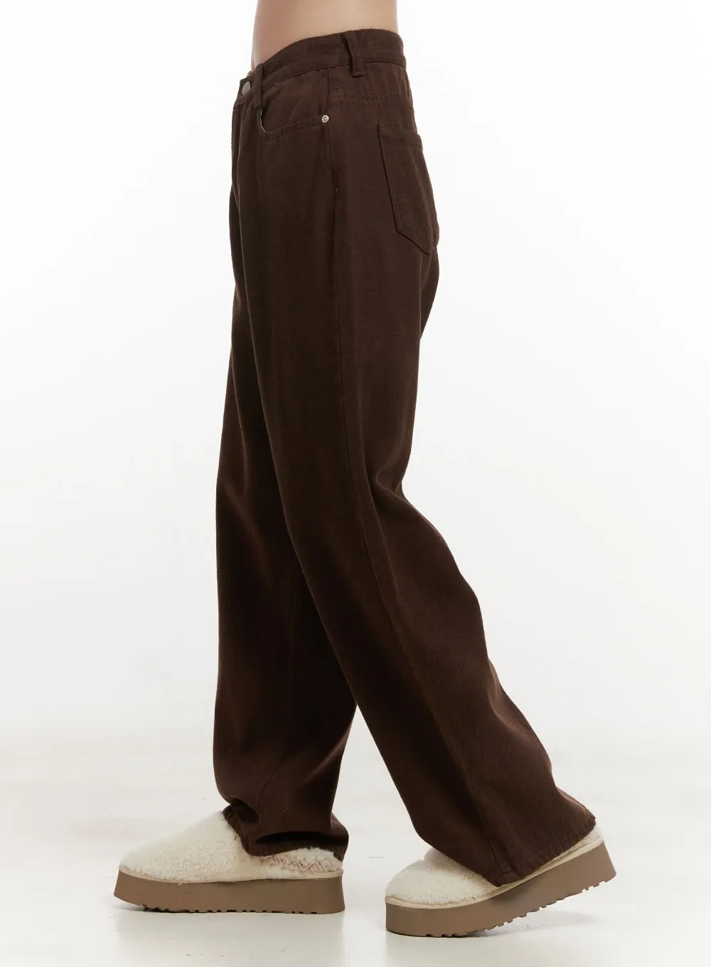 Cozy Cotton Wide-Leg Sweat Pants ON429