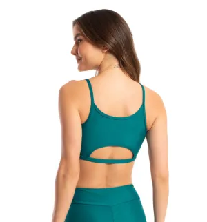 Crescent Top, Deep Green