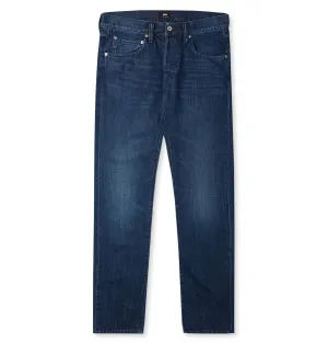 Edwin ED-55 Regular Tapered Jeans – Kingston Blue Denim – Mid Coal Wash