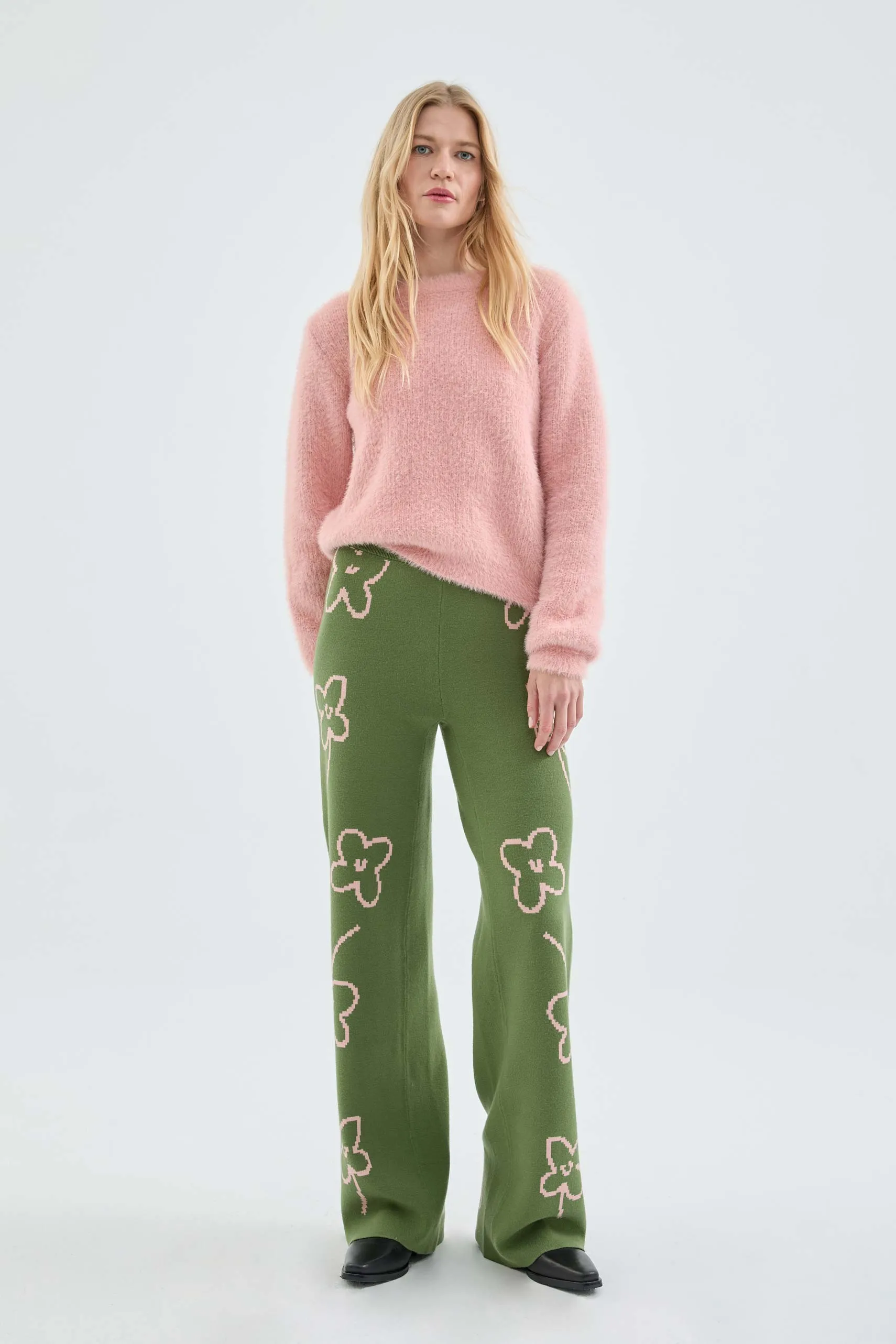 Emily Flower Pants-FINAL SALE