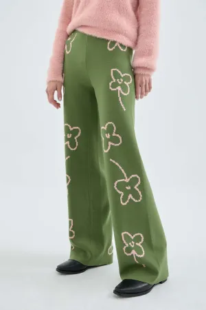 Emily Flower Pants-FINAL SALE