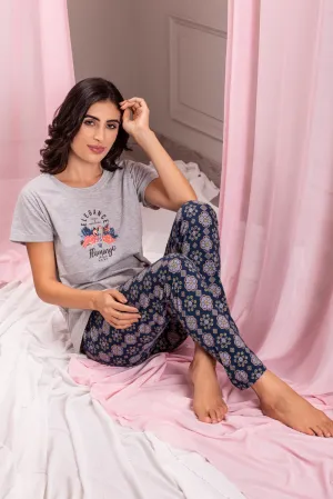 Flamingo Pj's in pure cotton