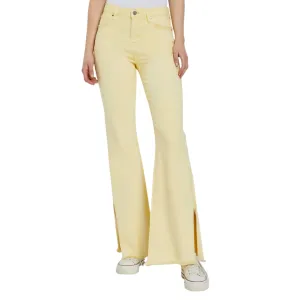 High Rise Colored Flared Jeans