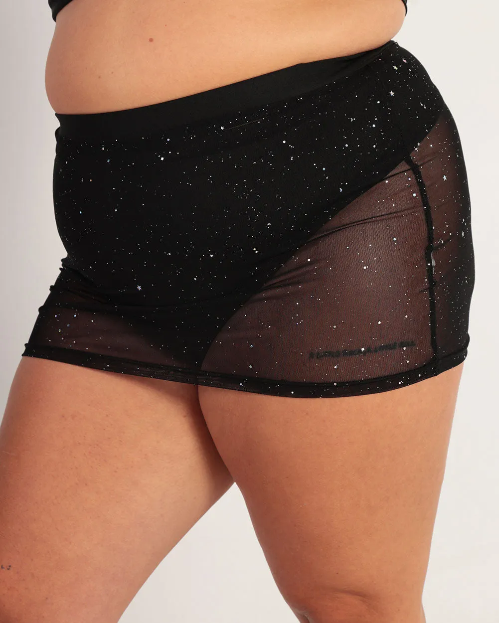 Holo Star Mini Skirt