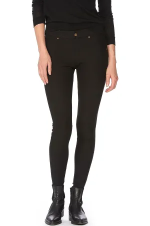 HUE Fleece-Lined Denim Leggings - Style 21254