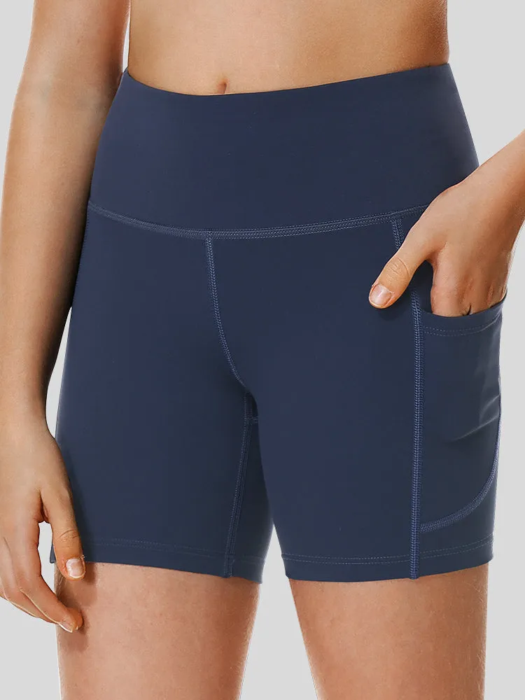 IUGA 5'' Girl's Volleyball Shorts With Pockets