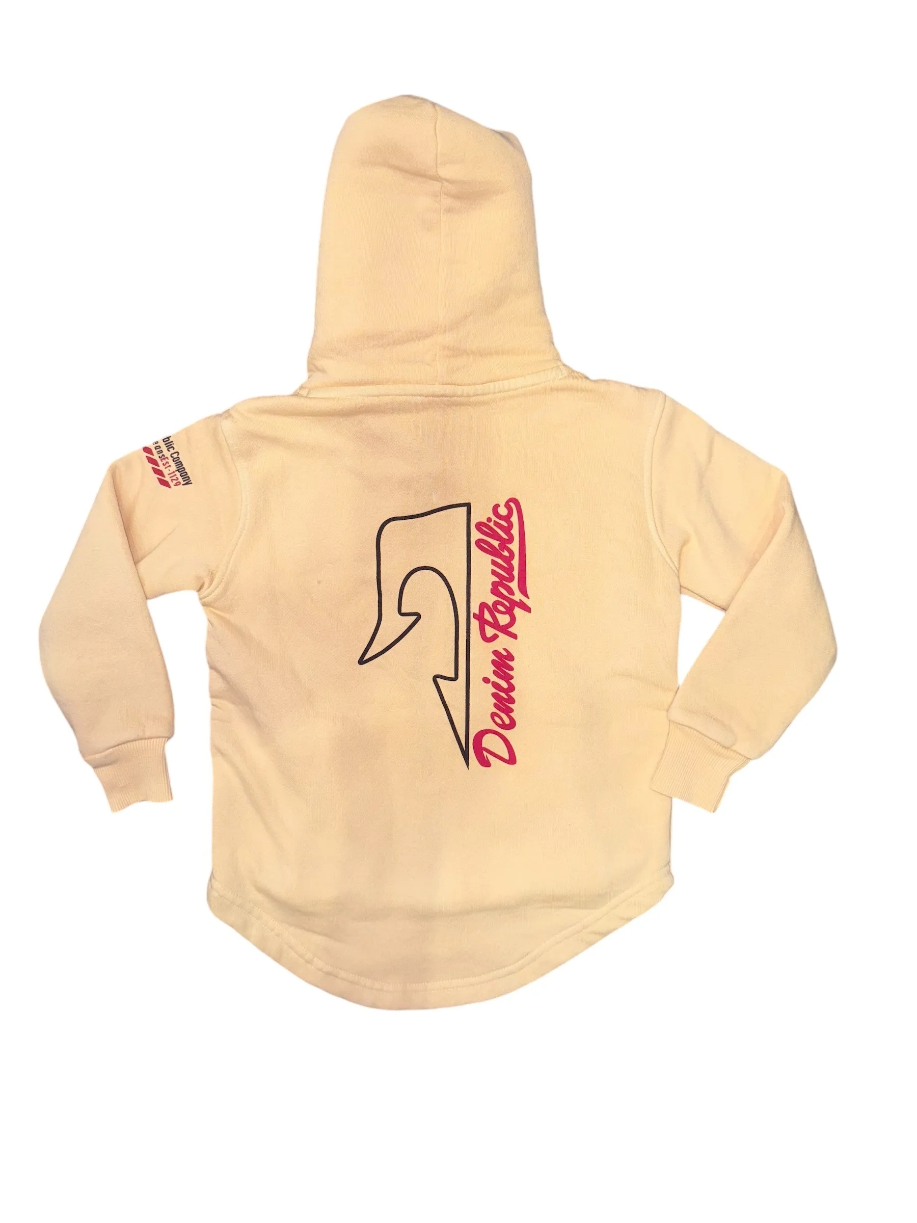 JAY-14 Kids Zip Hoodie Peach