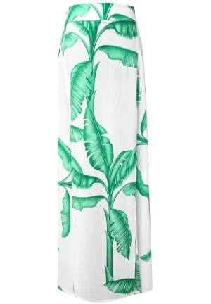 Jungle – White Palm Vera Skirt