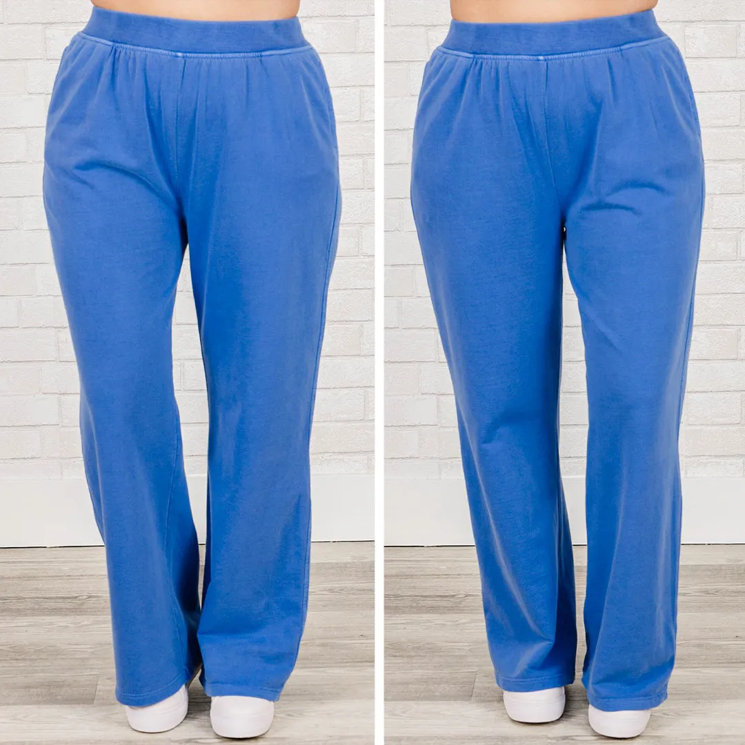 Keeping It Simple Pants, Bright Blue