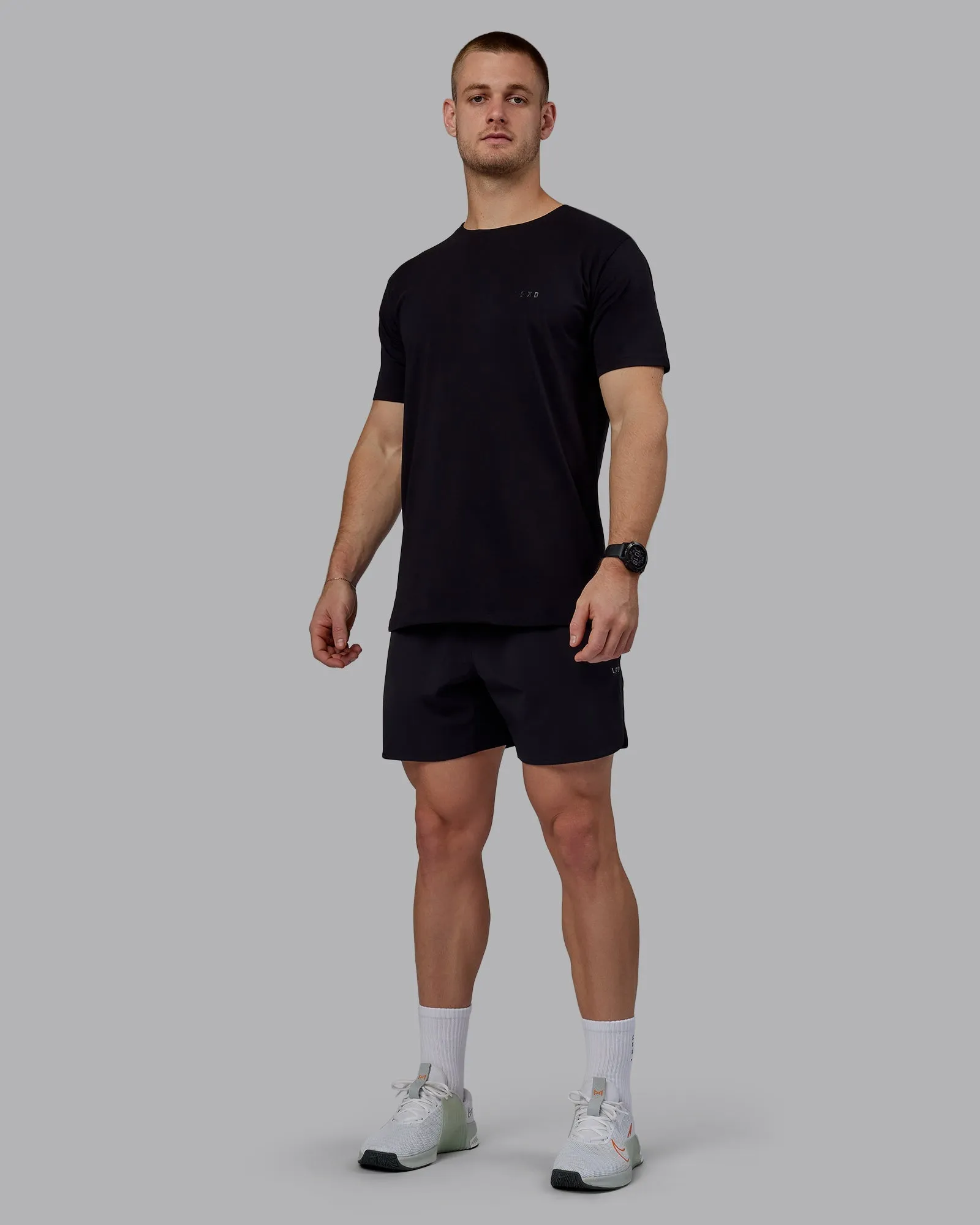 Lift 6" Performance Shorts - Black-Reflective