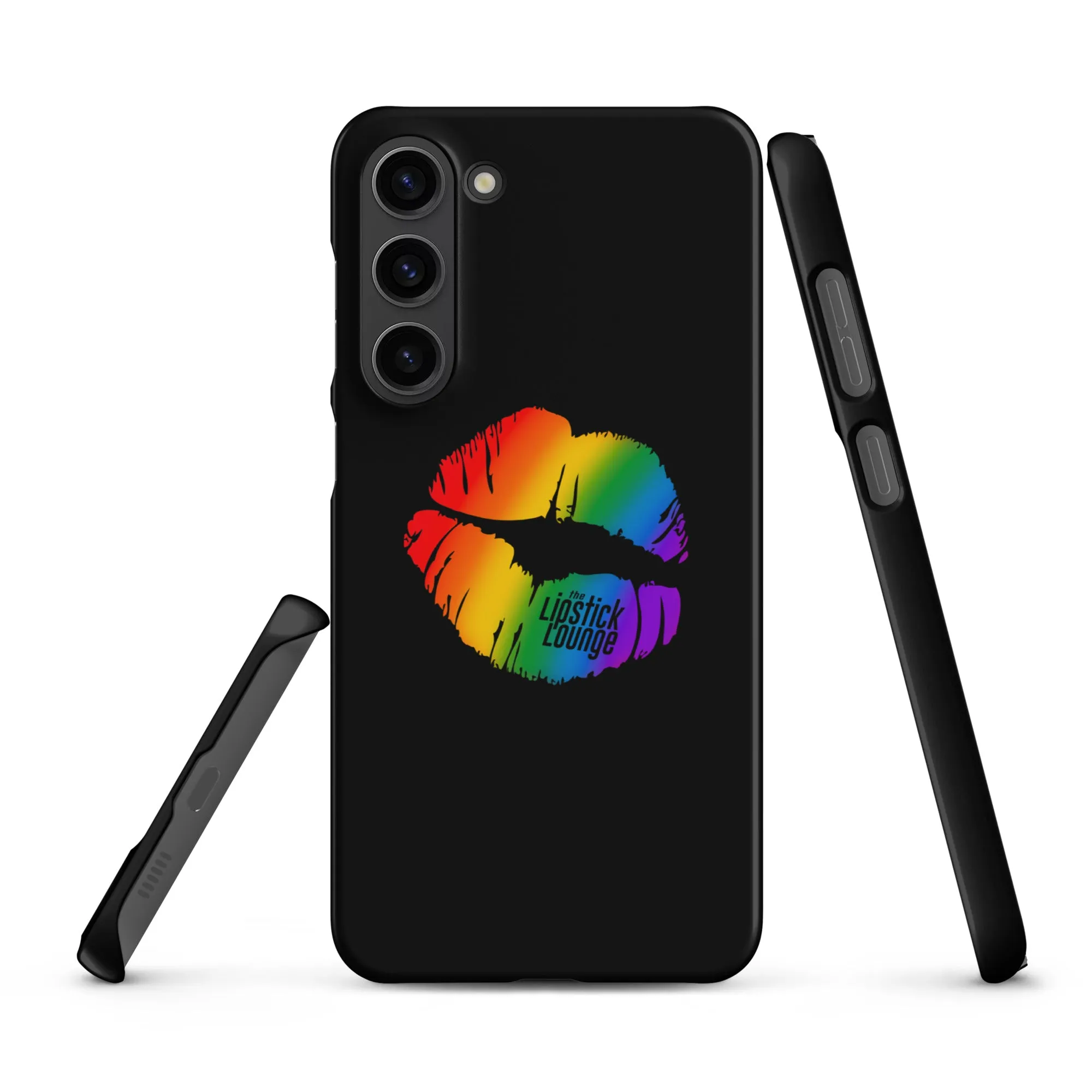 Lipstick Lounge Rainbow Logo Phone Case for Samsung