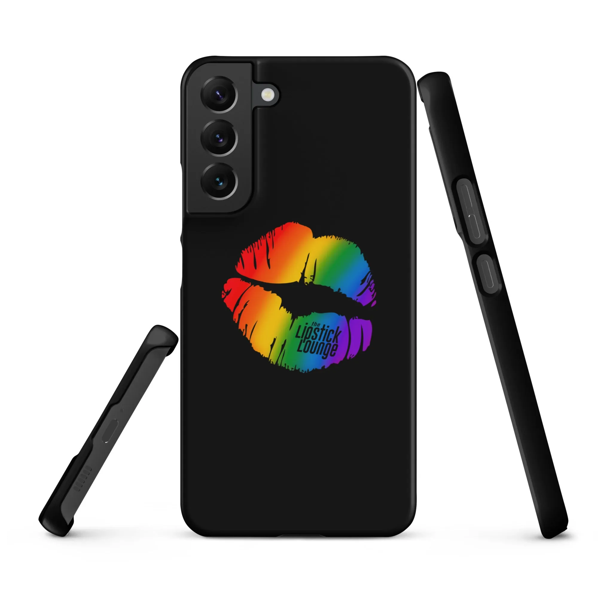 Lipstick Lounge Rainbow Logo Phone Case for Samsung