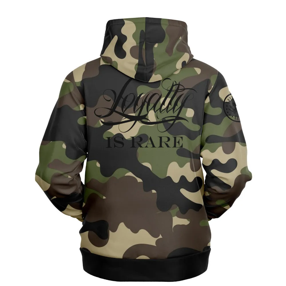 Loyalty Is Rare Camo Hoodie