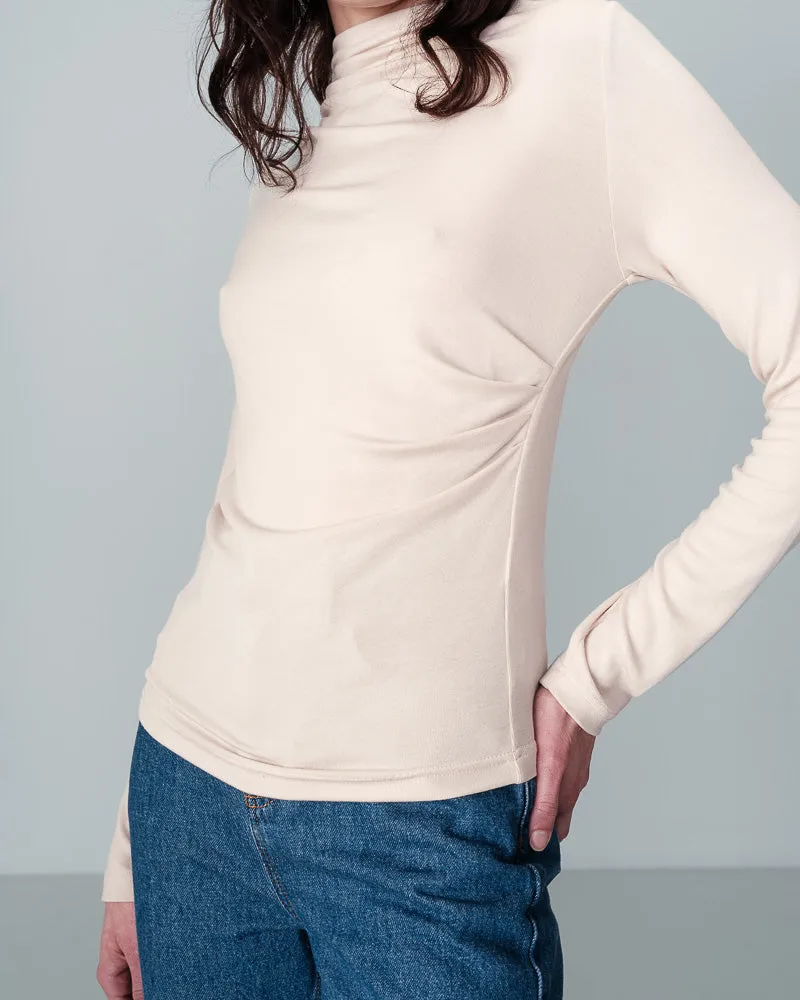 NOON Drape Top ~ Sable