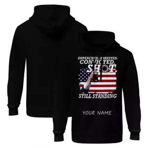 Personalized Trump Hoodies, Custom Warmable and Zipper Hoodies, Support Gift for Trump