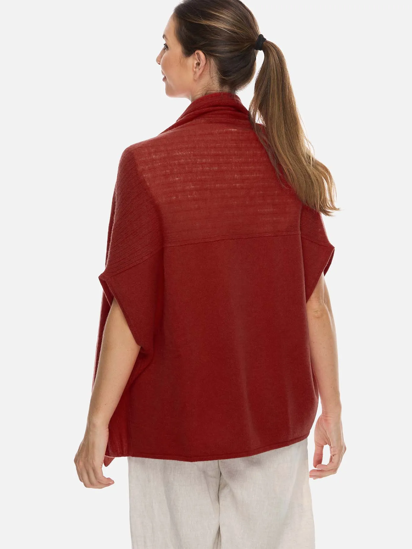 Rust Red Effortless Vest