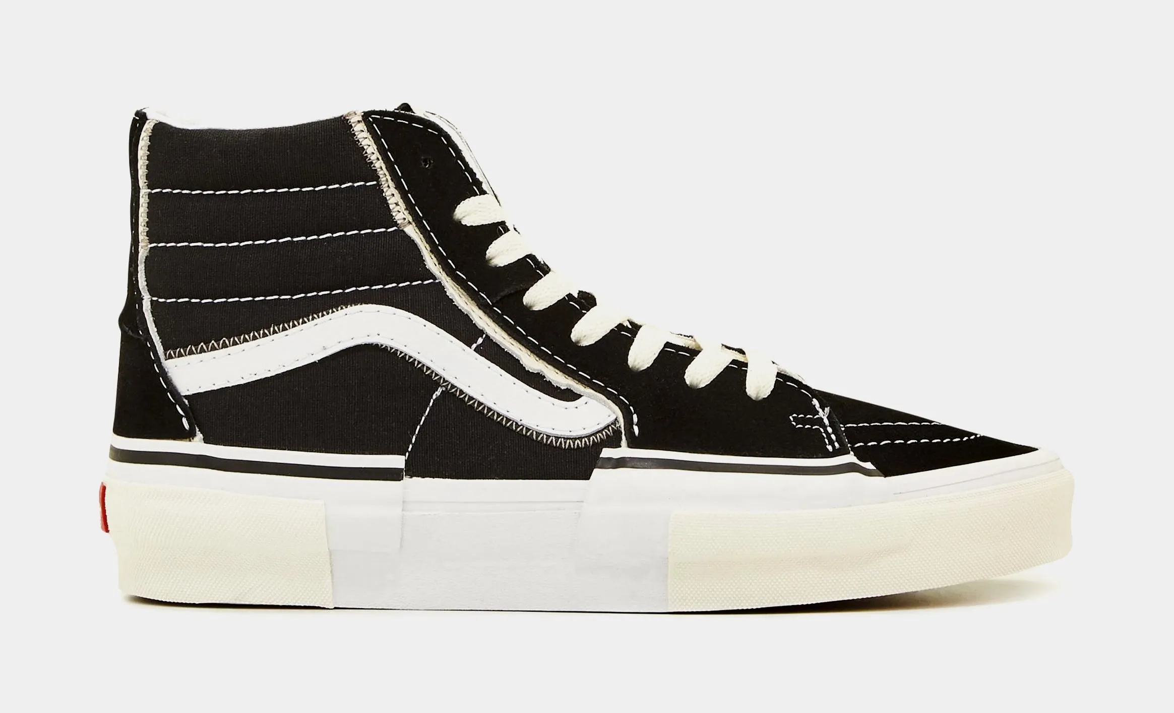 SK8 Hi Reconstruct Mens Skate Shoes (Black/White)