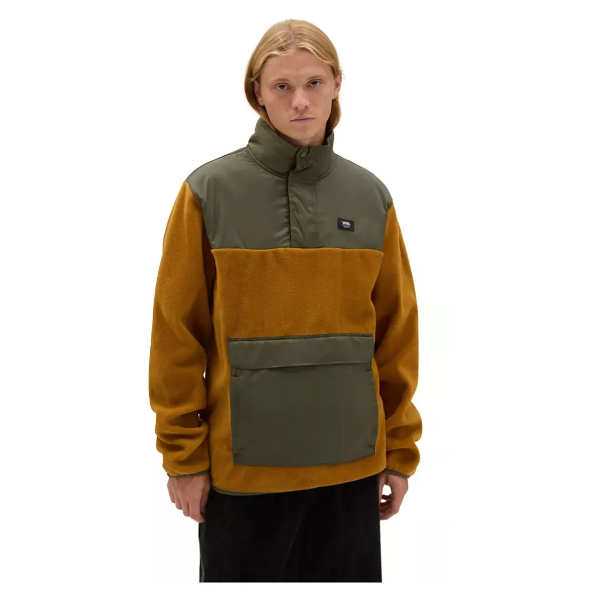 Vans Mammoth Pullover Fleece - Golden Brown / Grape Leaf